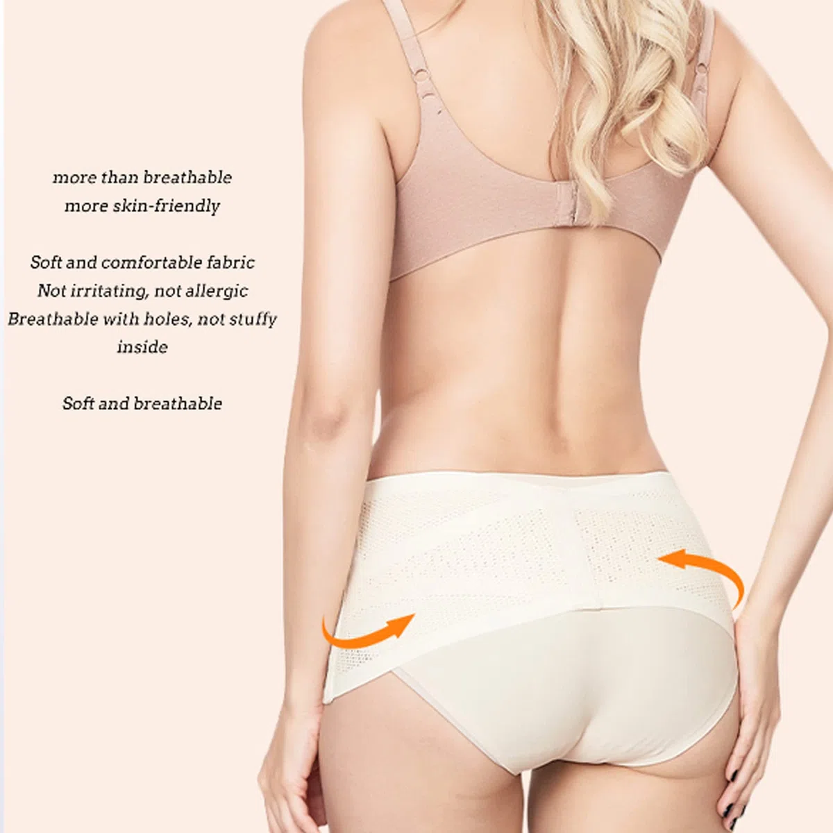 Samnuerly - Cinturón corrector de postura pélvica para mujer, maternidad, compresión posparto, cinturón ajustable, cintura sacroilíaca, alivia el dolor en el abdomen, espalda, nalgas del abdomen