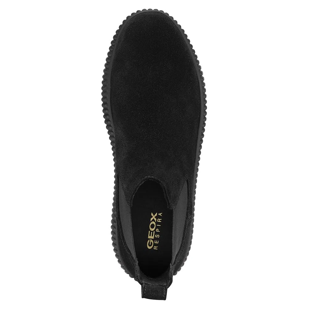 Geox Botines D Graisy D para Mujer, Black, 38 EU