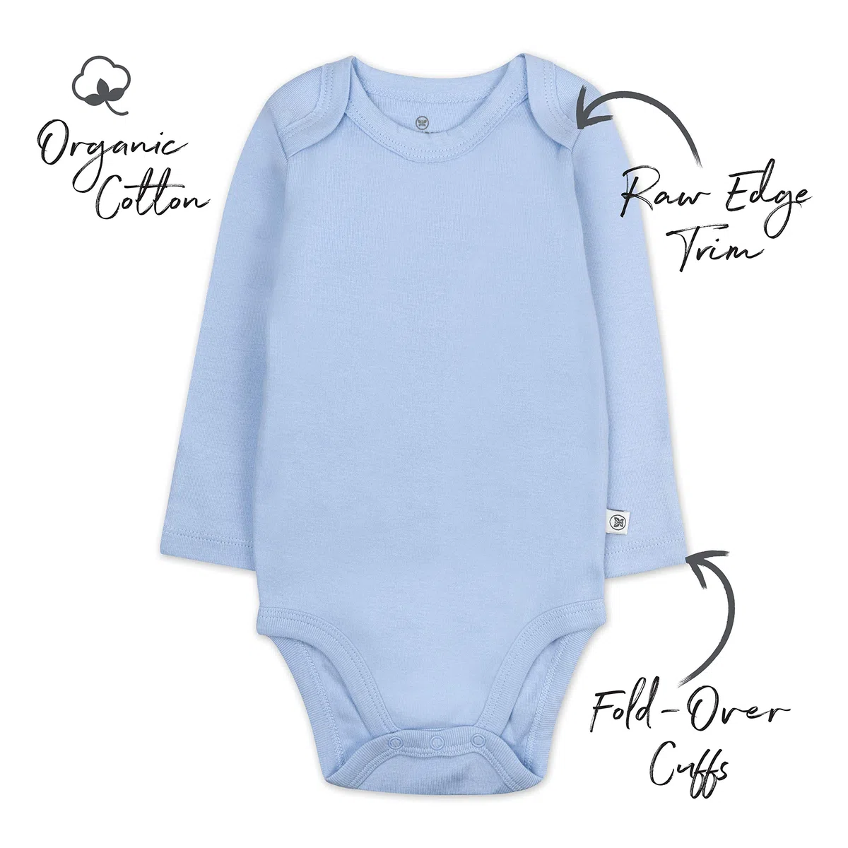 HonestBaby Juego de 5 camisetas para bebés y niños pequeños