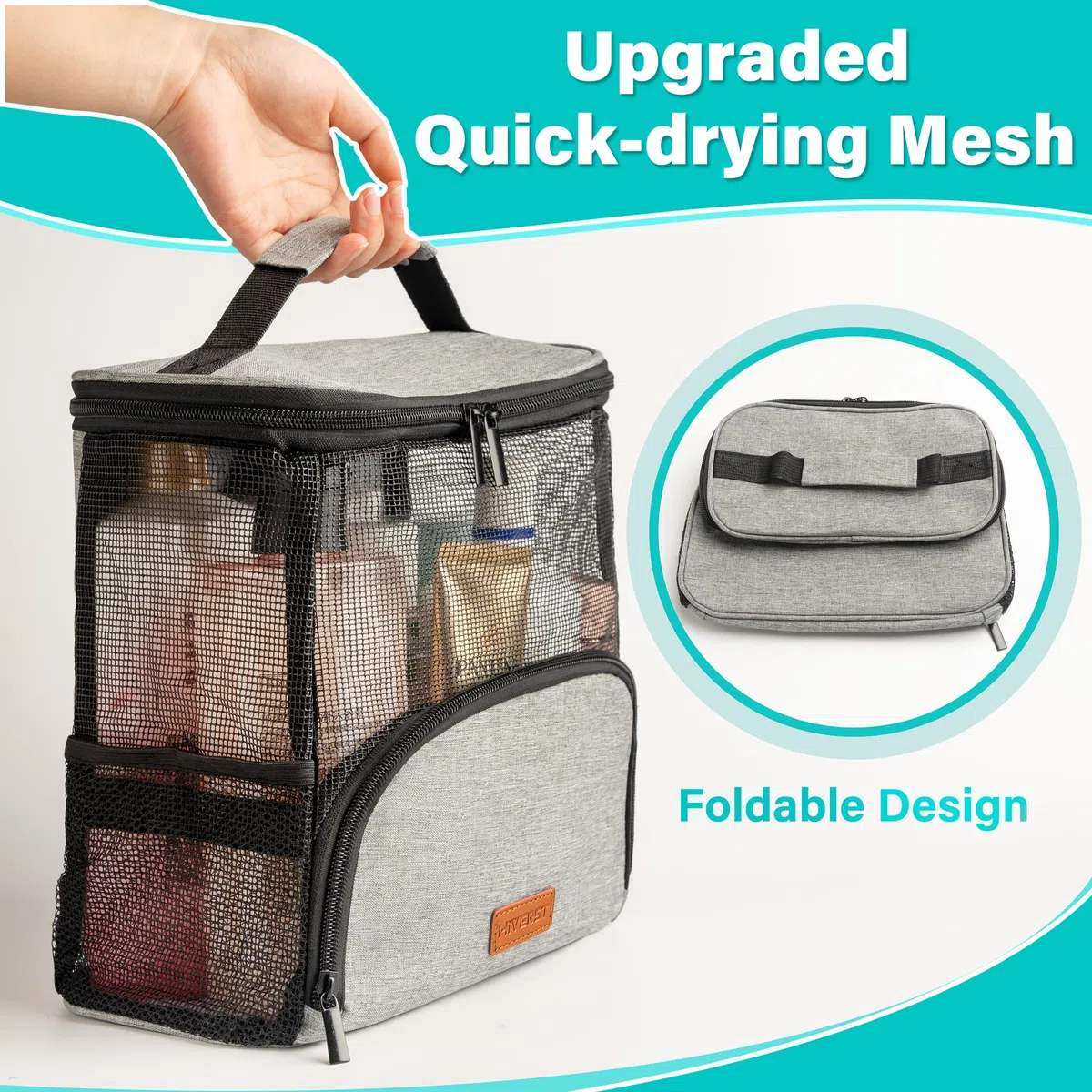 Bolsa de Ducha con Etiqueta para Equipaje