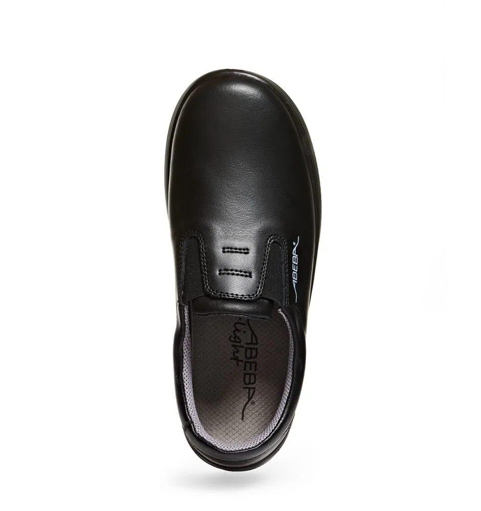 Abeba X-Light 711137 - Zapato de piel lisa, color negro