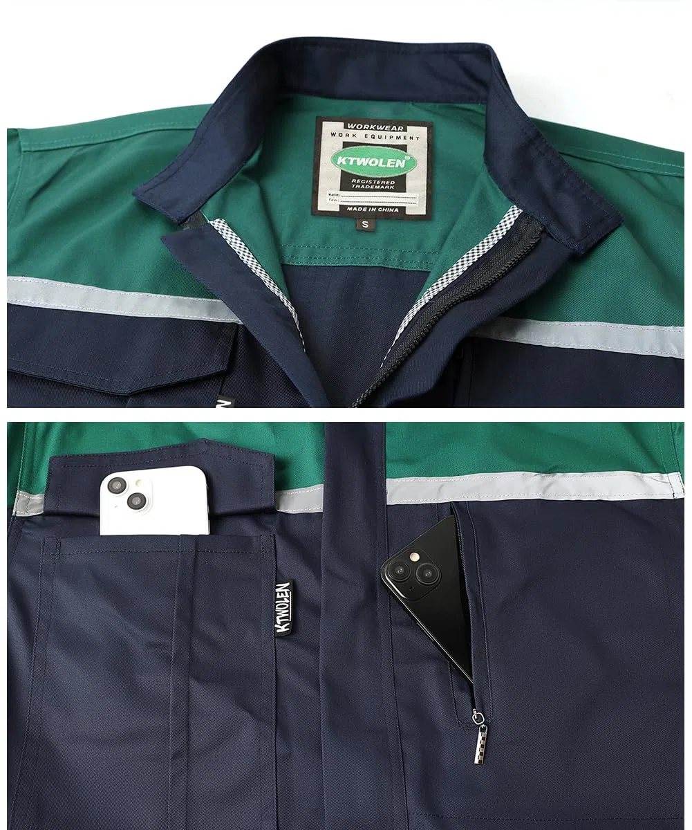 Mono Mecanico Hombre Mono de Trabajo con Alta Visibilidad Funda de Trabajo Mujer Reflectante Mono de Pintor Ropa de Trabajo para Taller