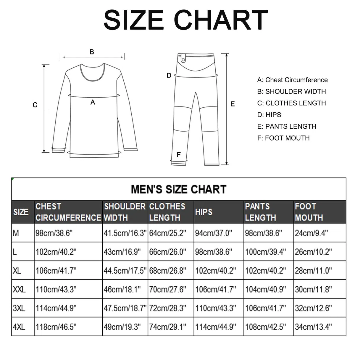 Conjunto de ropa interior térmica para hombres Camisas térmicas de manga larga con calefacción Pantalones Capa base con calefacción eléctrica USB Adecuado para acampar en invierno (Negro XXL) (N