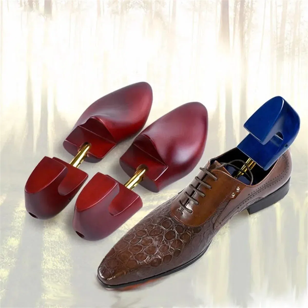 Rbol De Zapatos 2 uds zapatos de madera moldeador de árboles zapato ensanchador estante de madera de pino árbol de zapatos planos ajustables bombas botas árboles expansores Para Hombres Y Mujeres(M(41