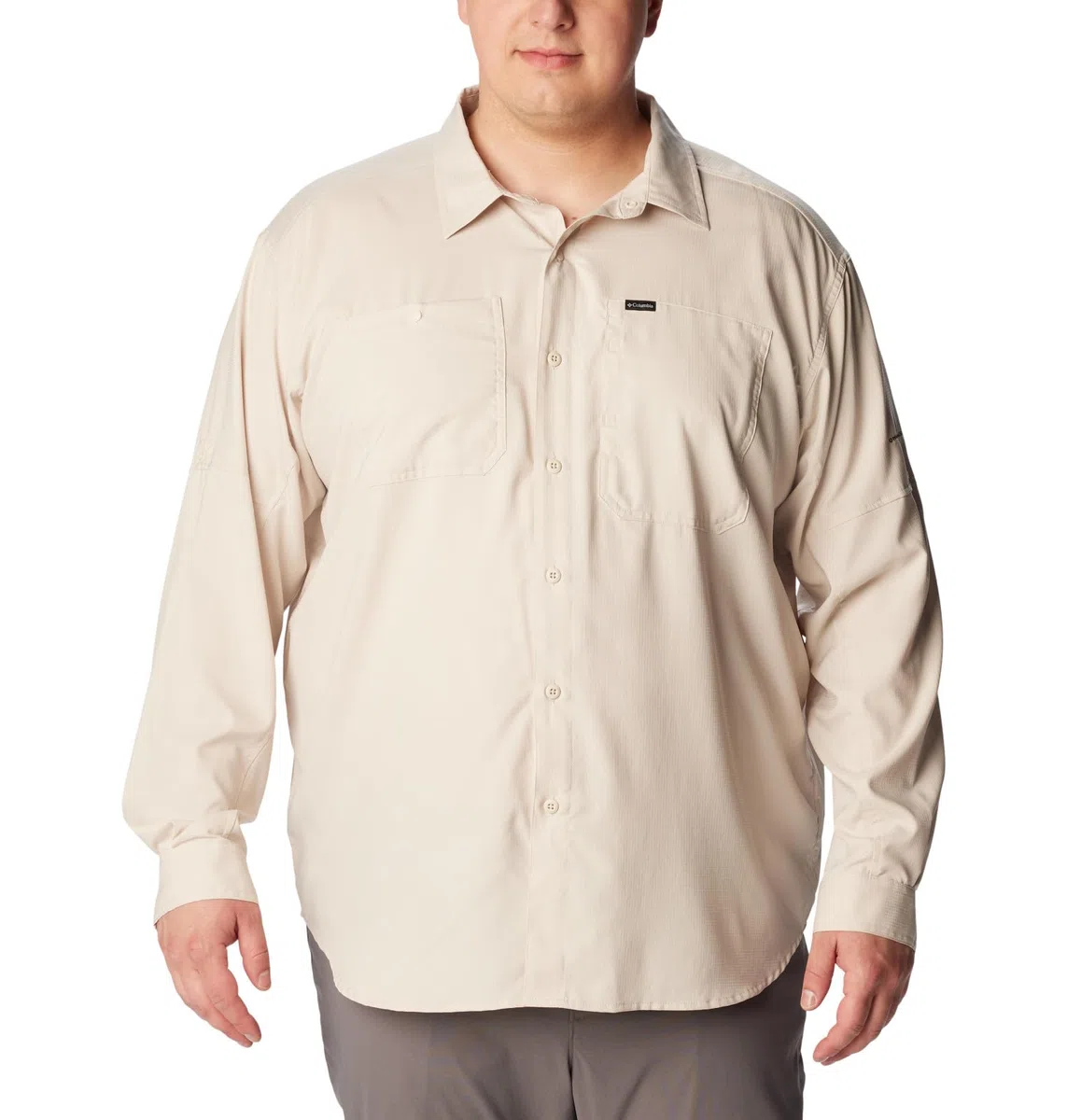Columbia Silver Ridge Utility Lite - Camiseta de Manga Larga Camisa de Senderismo. Hombre