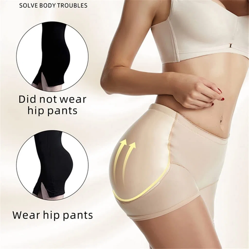 Bragas De Vestir Acolchadas para Realzar Las Caderas, Faja Moldeadora, Levanta Glúteos Y Control De Cintura..A-4X-Large