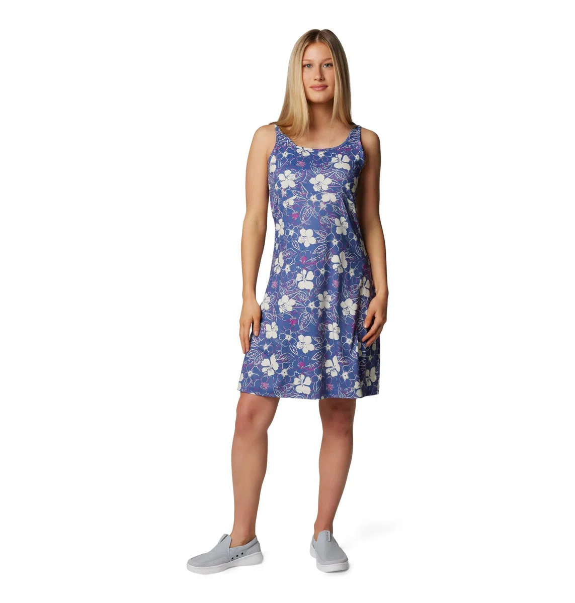 Columbia Vestido de Mujer Freezer III, con Campana Azul castaño, Mediano, Campana Azul Castaño, M