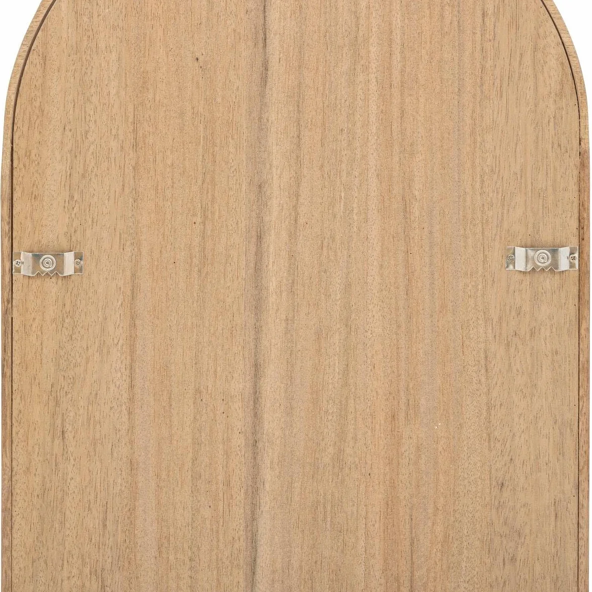 Atmosphera - Armario Joyero de pie con espejo 'Soleya' madera natural H.145cm
