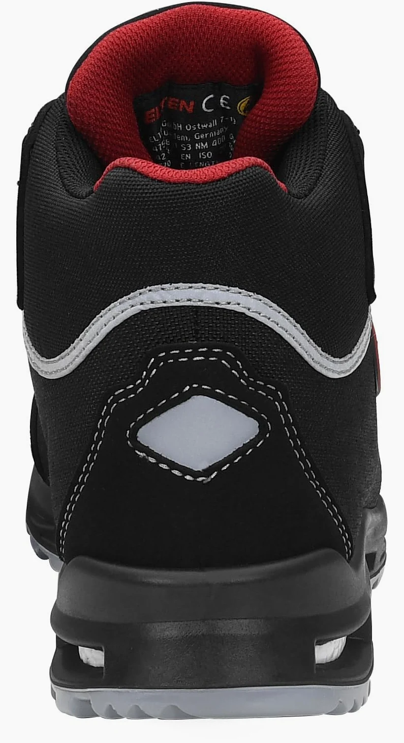 ELTEN Sander XXT Pro Boa ESD S3S, Zapatos de Seguridad para Hombre, Ligero, Puntera de plástico, Material Superior: Textil, Forro Interior: Textil (Transpirable), Talla 43