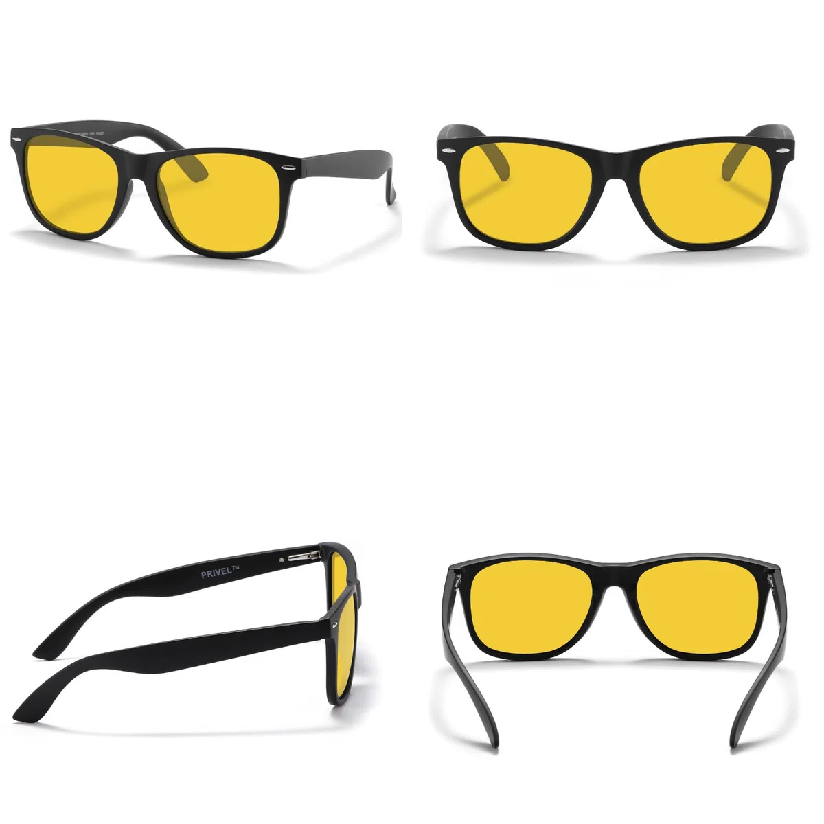 Gafas de sol polarizadas extragrandes de 155 mm para hombres y cabezas grandes y anchas, TR90, ultraligeras, protección UV400