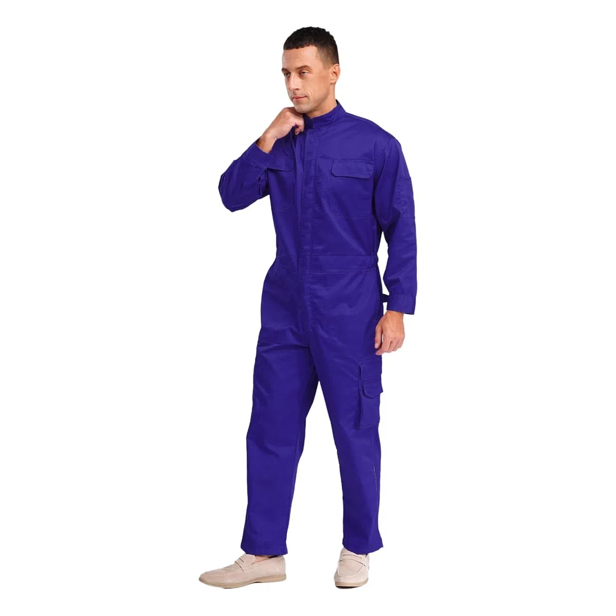 Mono de trabajo resistente al desgaste for hombre, mono de trabajo for fábrica de alimentos, ropa de trabajo, uniforme de trabajo for mecánico, taller de reparación