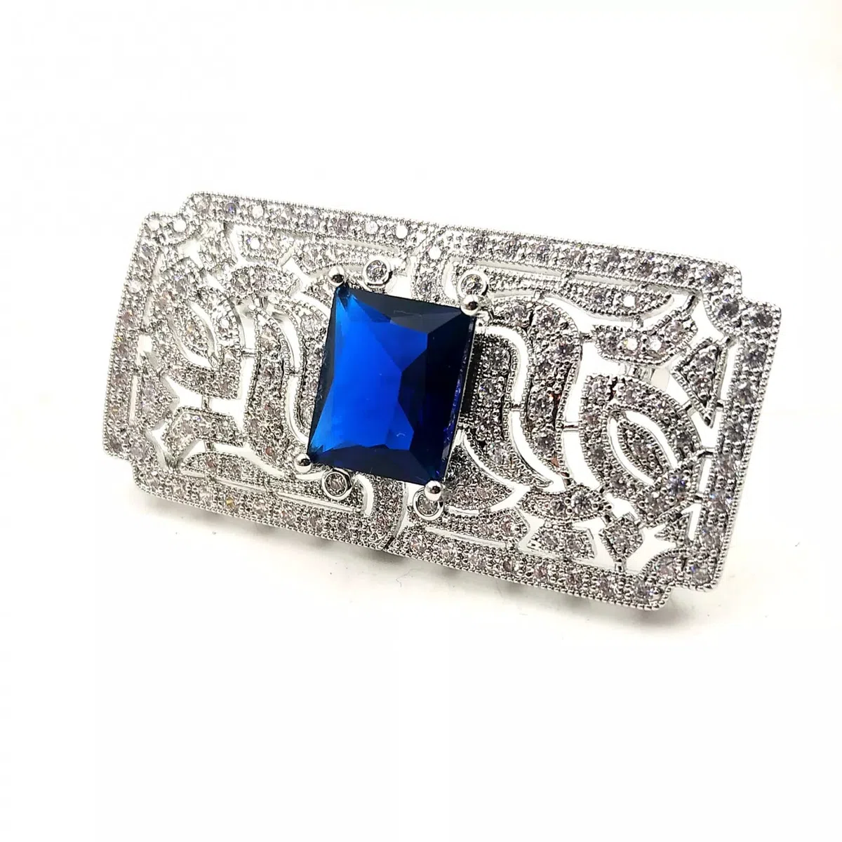 WLLLTYBroochSapphire Broche Pin Decorativo Señoras Ropa Accesorios Regalo