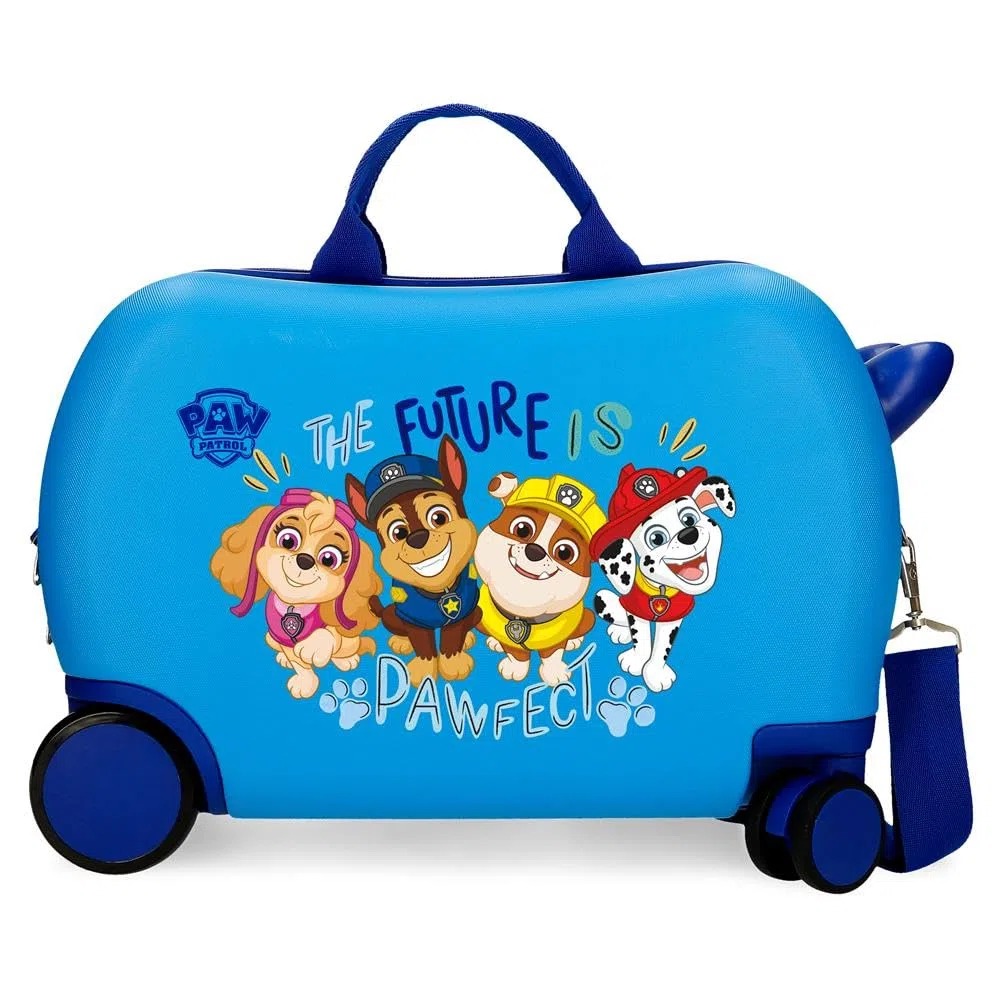 Patrulla Canina Paw Patrol Playful Outdoors Maleta Infantil Azul 45x31x20 cms Rígida ABS 24,6L 1,8 kgs 4 Ruedas Equipaje Mano