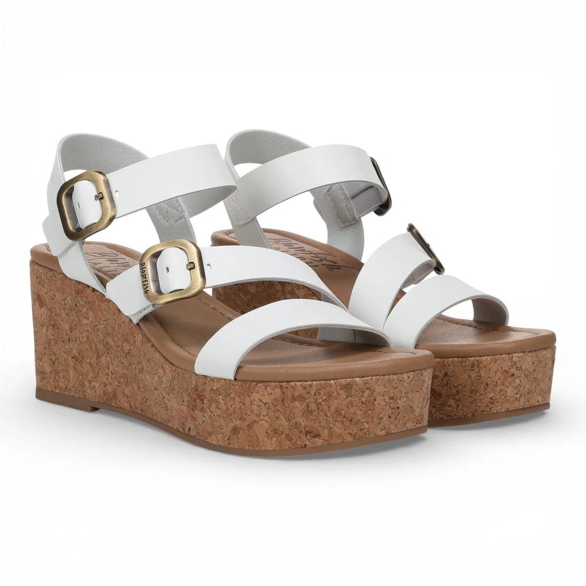 Infinity Leather Sandalias de Cuña con Tira Trasera y Tacón de Esparto Para Mujer Ali, Estilo Alpargata de Verano