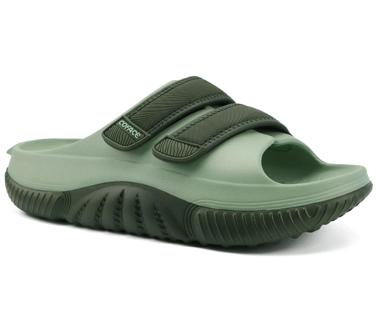 COFACE Sandalias de recuperación hombres Sandalias ortopédicas deslizantes caminar Ajustables acolchado grueso Ortopédicas Hombre Fascitis plantar Confortables Casual Al aire libre Talla 40-48