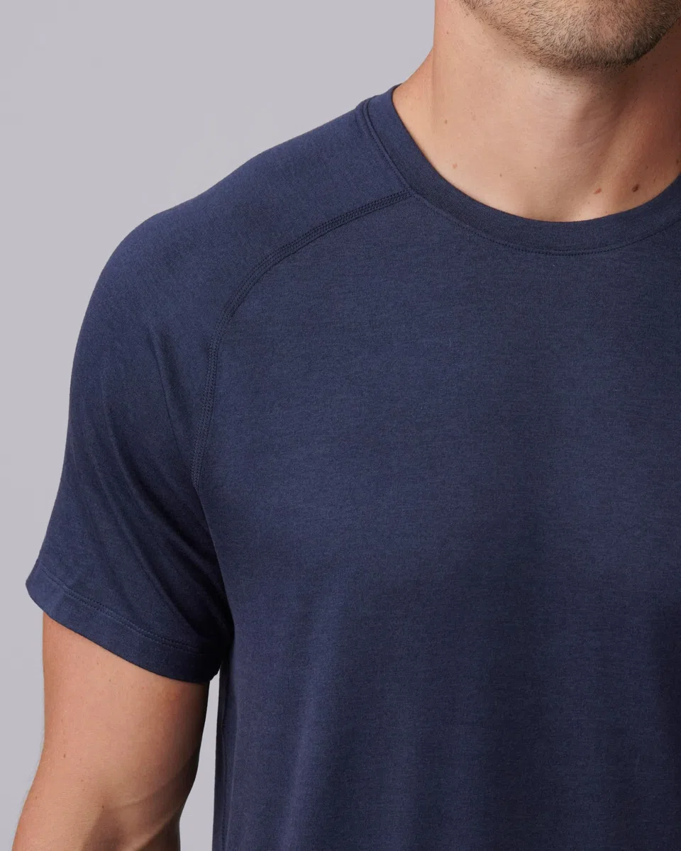 Rhone Atmosphere Tee - Camisas ultrasuaves para hombre, ligeras, absorben la humedad, antiolor