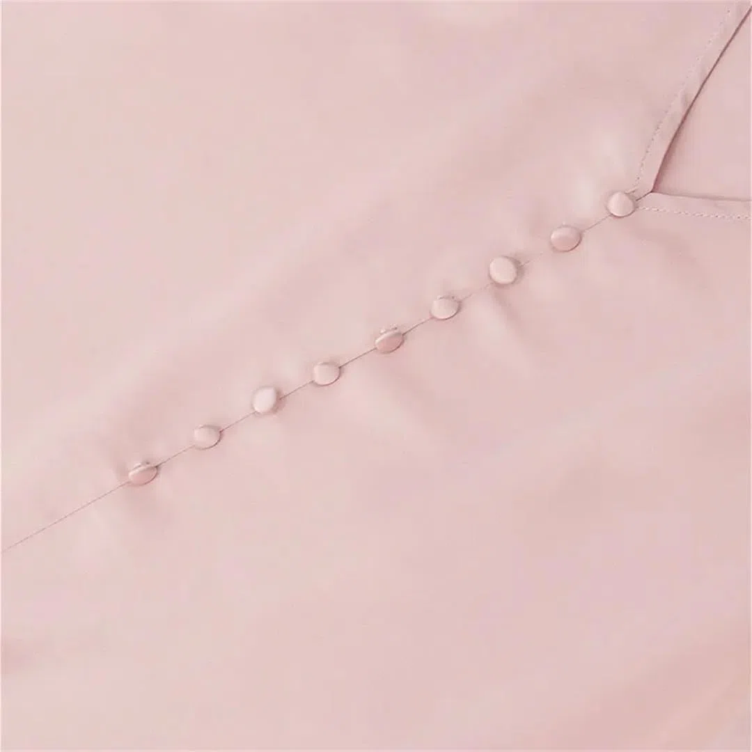 Camisa de satén de seda para mujer, manga larga, cuello en V, blusa para oficina, color liso, para oficina