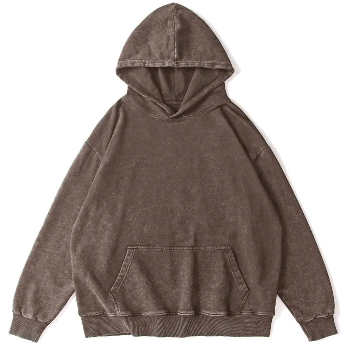 Sudaderas con Capucha de Gran tamaño para Mujer, Jersey Liso holgadas Hombros caídos, Top Holgado, Cuello Alto, Punto Ligero, Suave, fácil Lavar y Ligero/g