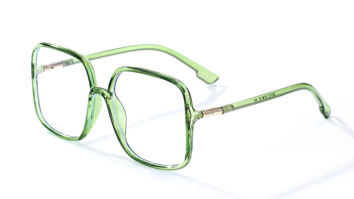 BIGGY Gafas cuadradas de gran tamaño con bloqueo de luz azul – Ultraligeros de moda Nerd Marcos para mujeres y hombres