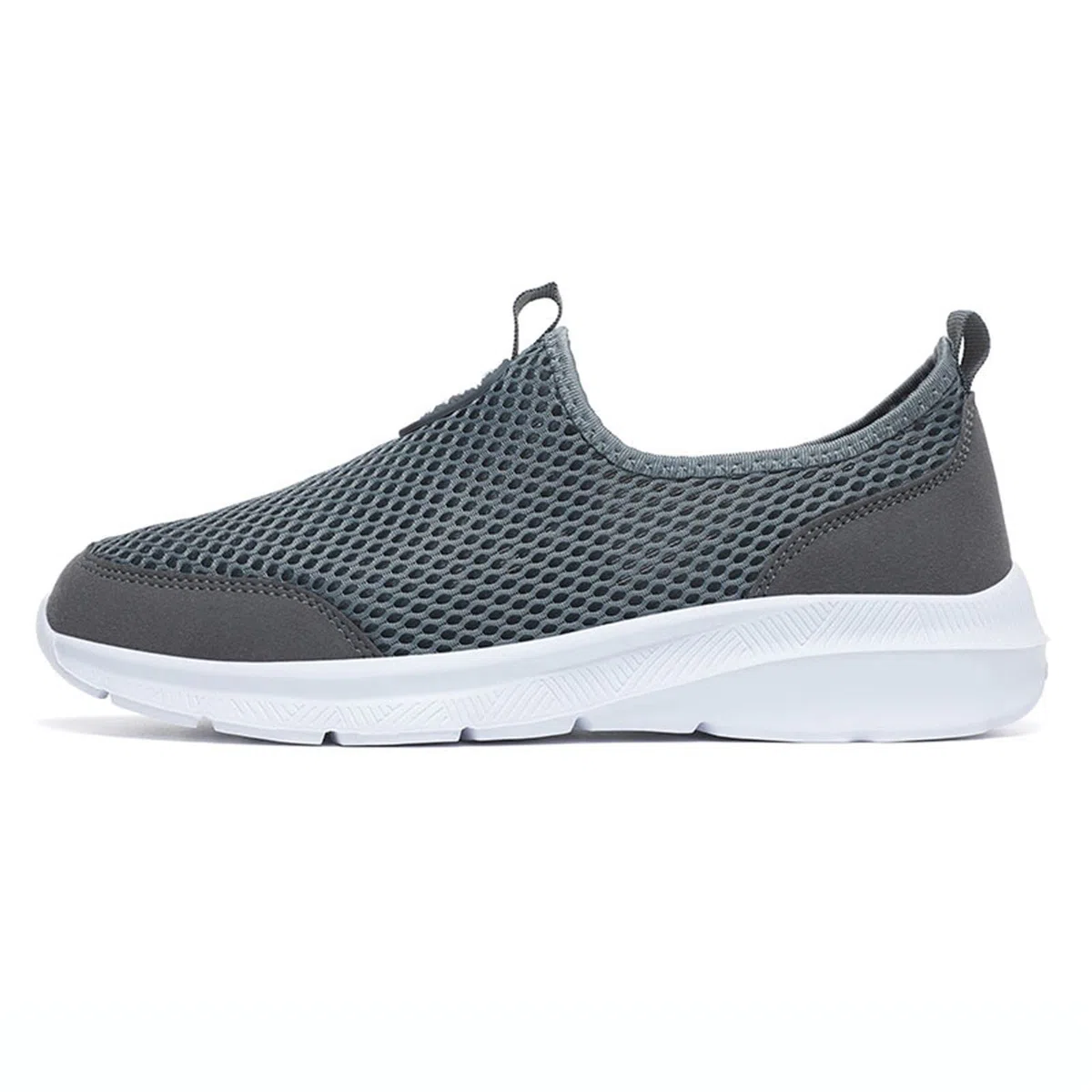 Zapatillas Deportivas veraniegas para Hombre Calzado Casual con Cordones Superficiales de Malla Transpirable