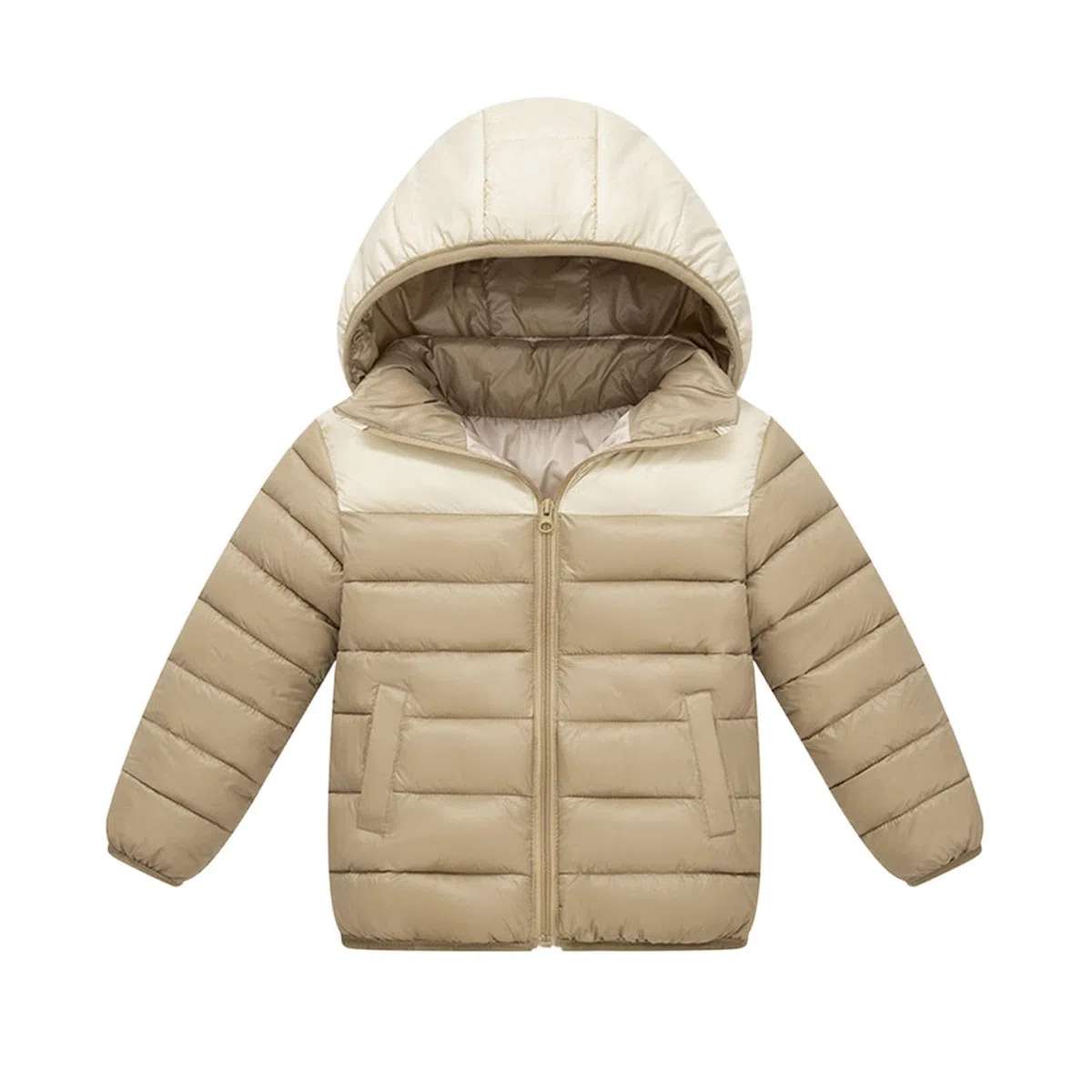 Chaqueta de plumón para niños, abrigo acolchado para invierno, cálido, informal, al aire libre, parka para niños, acolchada, cómoda, para la escuela