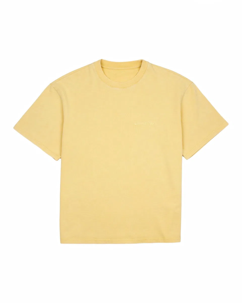 Homeboy Unisex Pencil T-Shirt Yellow XXS