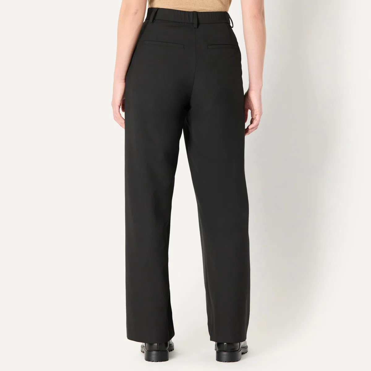 Amazon Essentials Mujer Pantalón de Vestir de Longitud Completa de Ajuste Relajado