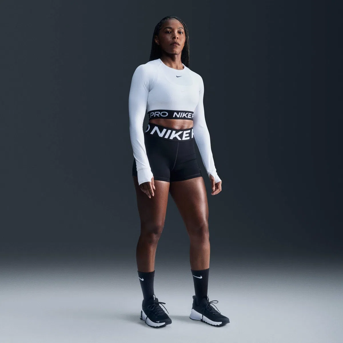 Nike Pantalones Cortos para Mujer W NP Sculpt DF HR 3in Short