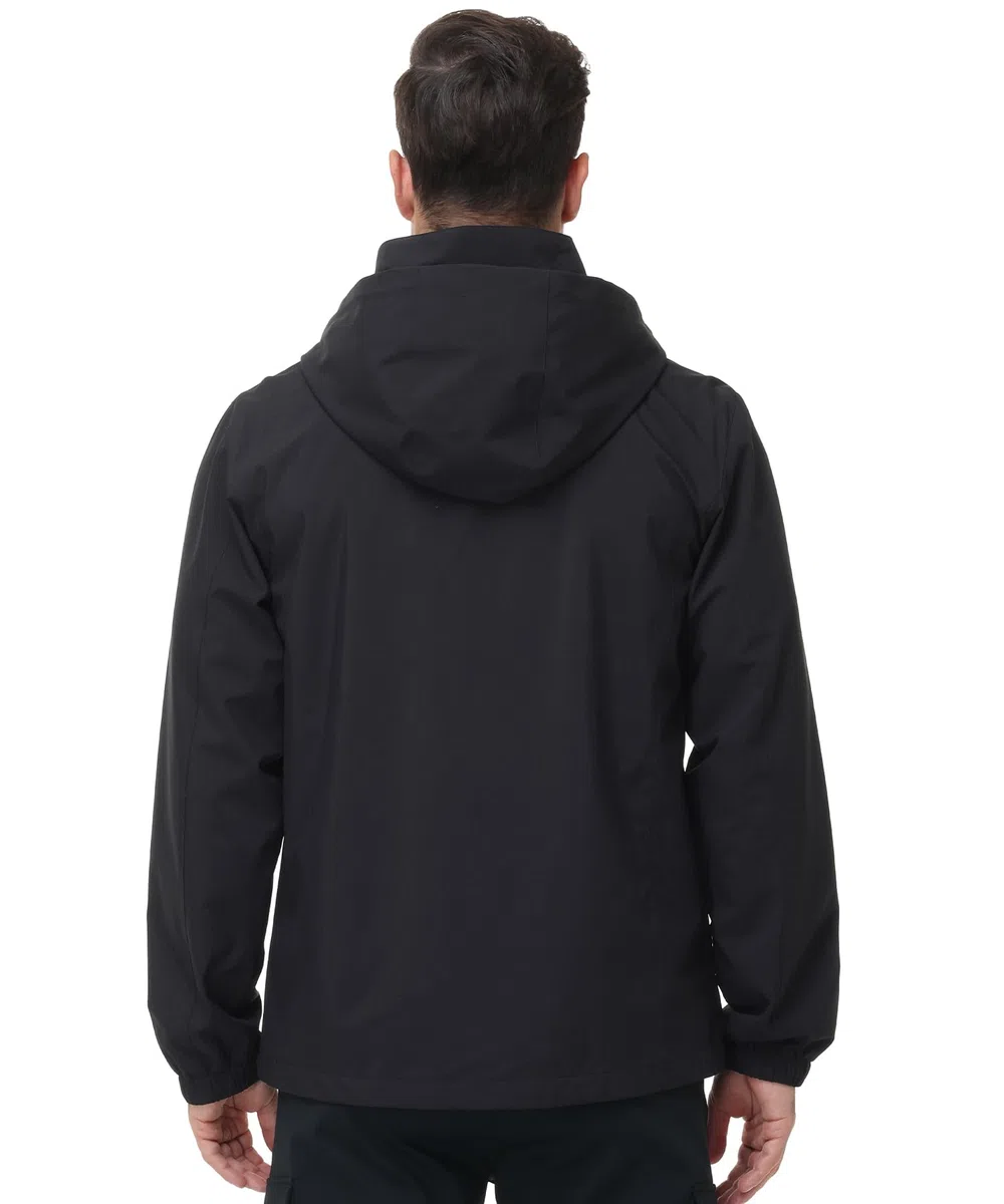 Huayuzh Chaquetas impermeables para hombre, chaqueta ligera para exteriores, cortavientos, de secado rápido, para ciclismo, camping, senderismo