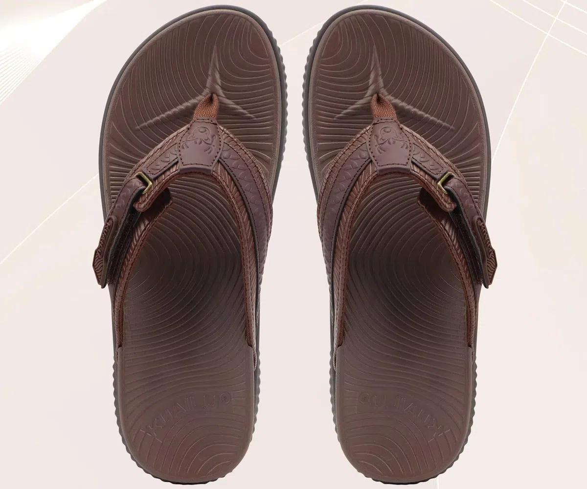 KuaiLu Chanclas Mujer Cushión Deportes Recuperación Sandalias De Caminar Para Mujeres Con Cómodo Soporte De Arco - Ajustable Plataforma Slip On Interior Outdoor Para Verano Casual