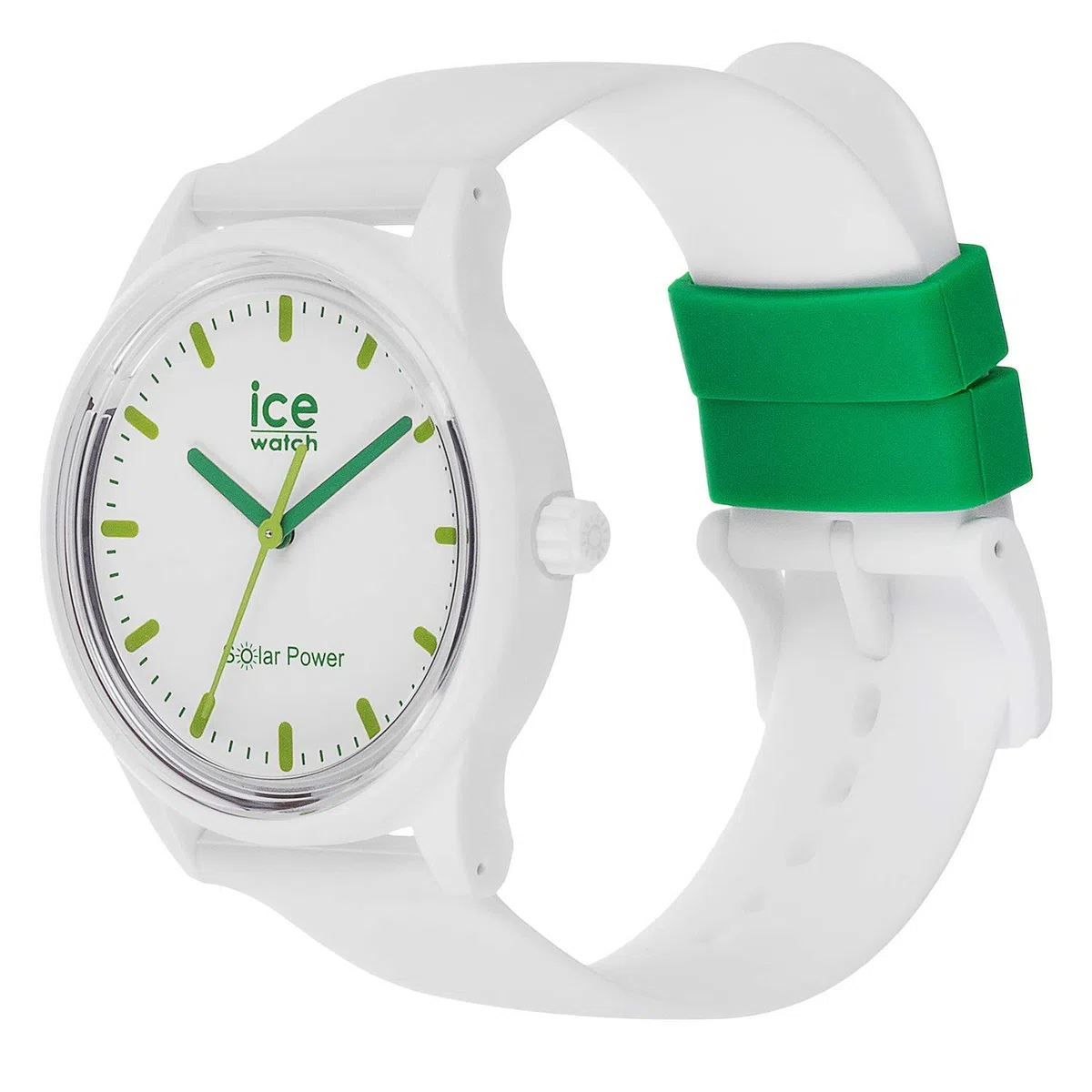 Ice-Watch - ICE solar power Nature - Reloj blanco para Mujer con Correa de Silicona