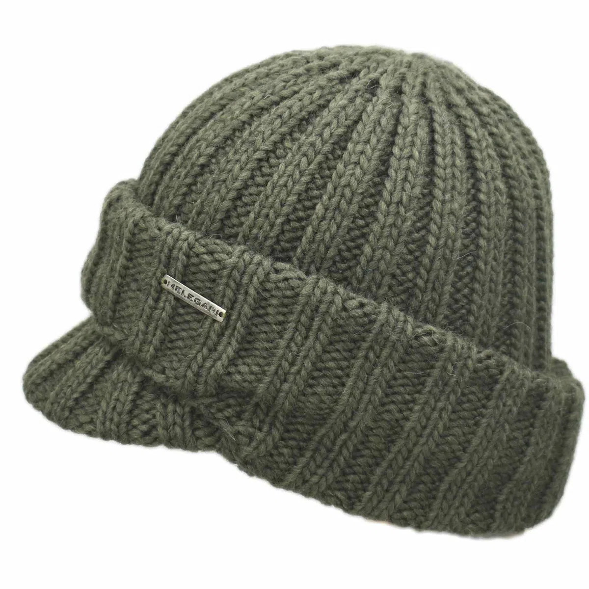 Melegari Gorro de punto Balaclava, Presolana | Pasamontañas Pesado | Gorro de Montaña Pesca y Caza | Fabricación Italiana | Unisex