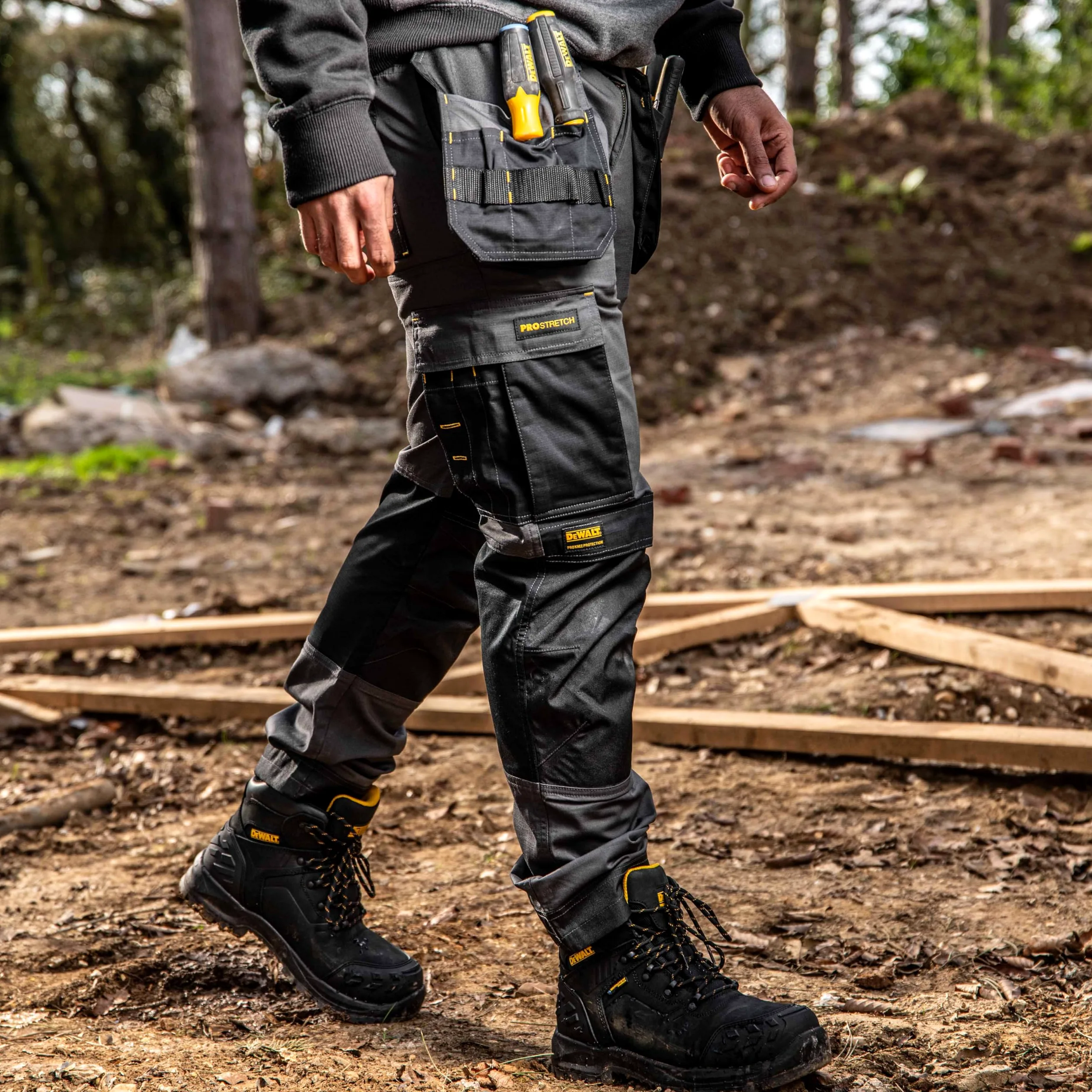 Dewalt Albany Trousers - Pantalones de utilidades de Trabajo Hombre