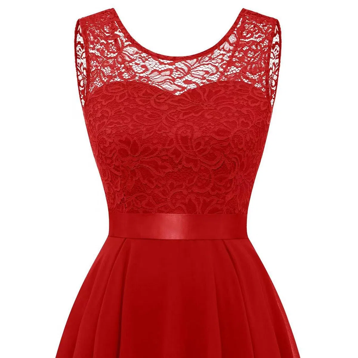 Vestidos casuales de color sólido para mujer, vestido de verano de encaje 2026, casual, primavera, vacaciones, a la moda, para adolescentes, graduación, playa, fiesta, trabajo, elegante, para mujer