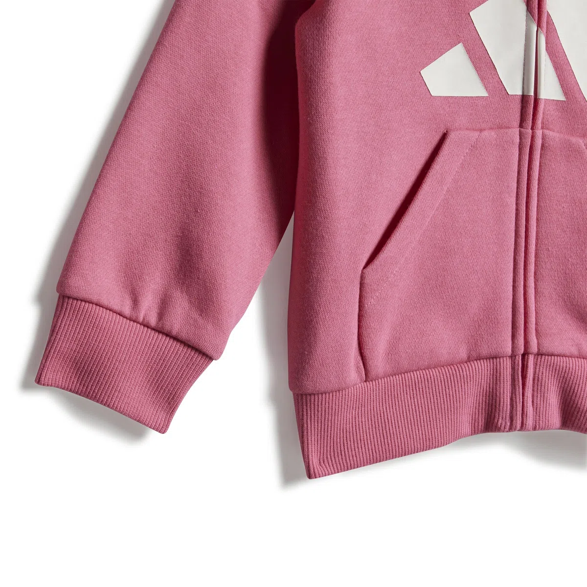 adidas Unisex bebé ESSENTIALS TRACKSUIT, pink fusion/white, 6-9 Months