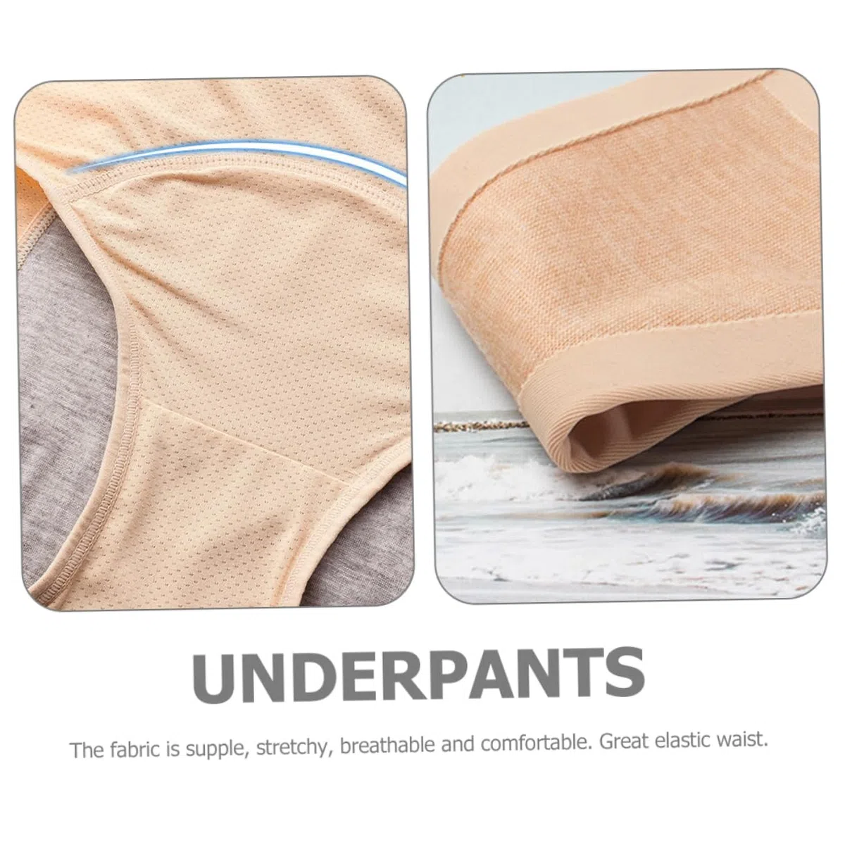 Bragas Menstruales Antifugas Mujer Talla L Xl 2xl 3xl 4 Piezas Nylon