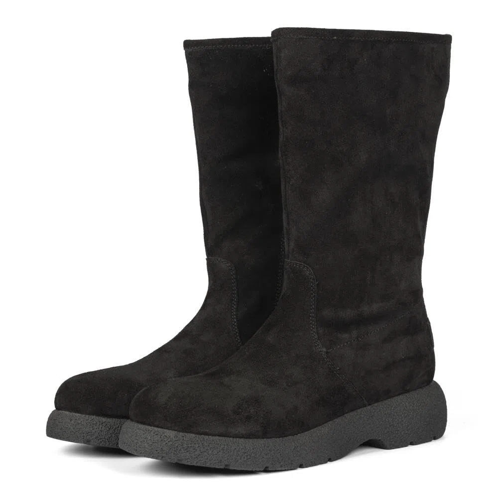 Botas MULTIPOSICIÓN Piel Serraje con Pelo KOSSEN