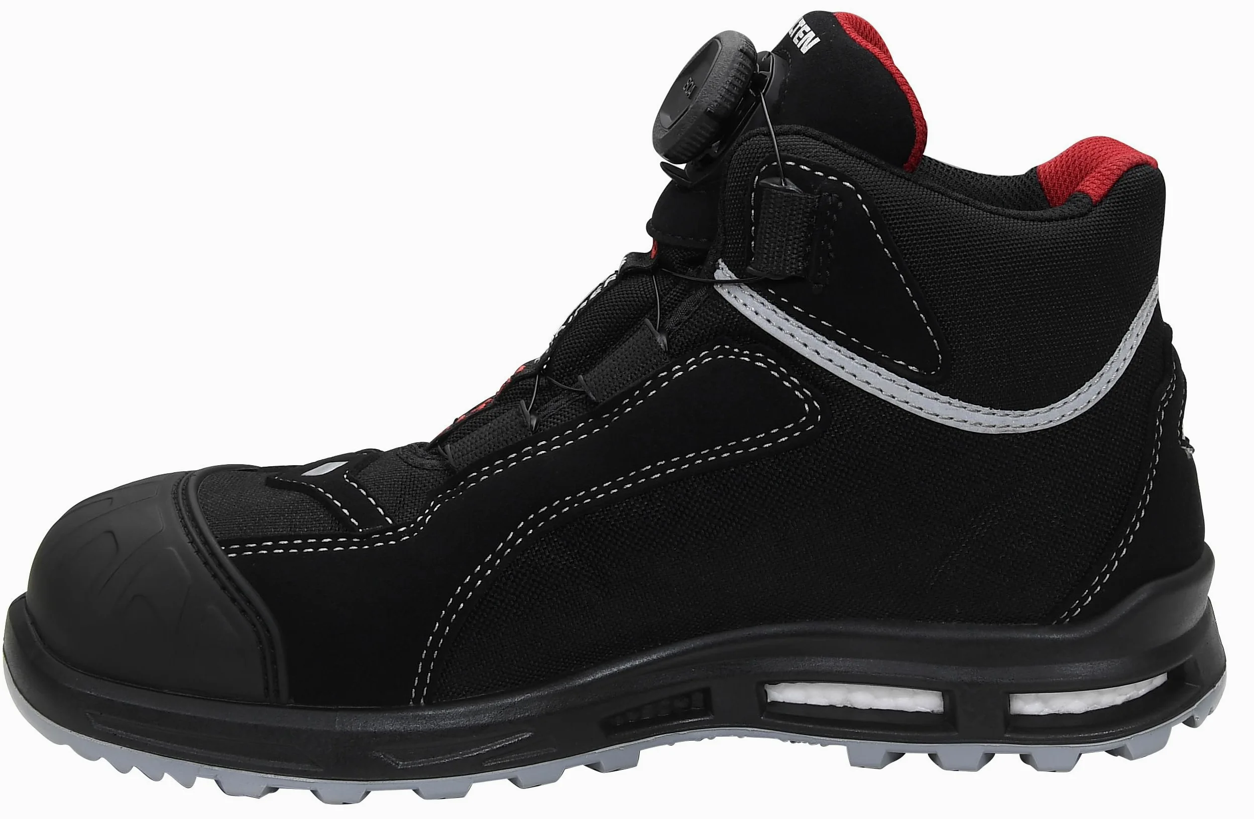 ELTEN Sander XXT Pro Boa ESD S3S, Zapatos de Seguridad para Hombre, Ligero, Puntera de plástico, Material Superior: Textil, Forro Interior: Textil (Transpirable), Talla 43