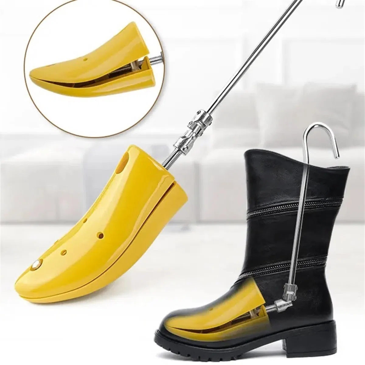 Hormas para Zapato Árboles de Zapatos Ajustables for Hombre y Mujer, expansor de Zapatos, Tacones Altos, Accesorios for moldear Botas, 1 ud.(Size L(39-44))
