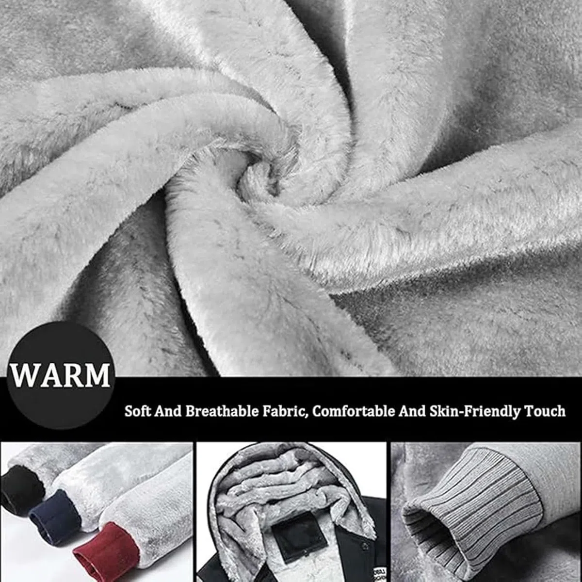 Sudaderas con Capucha for Hombre ABA-RTH con Cremallera y Manga Larga, Sudaderas con Capucha for Hombre