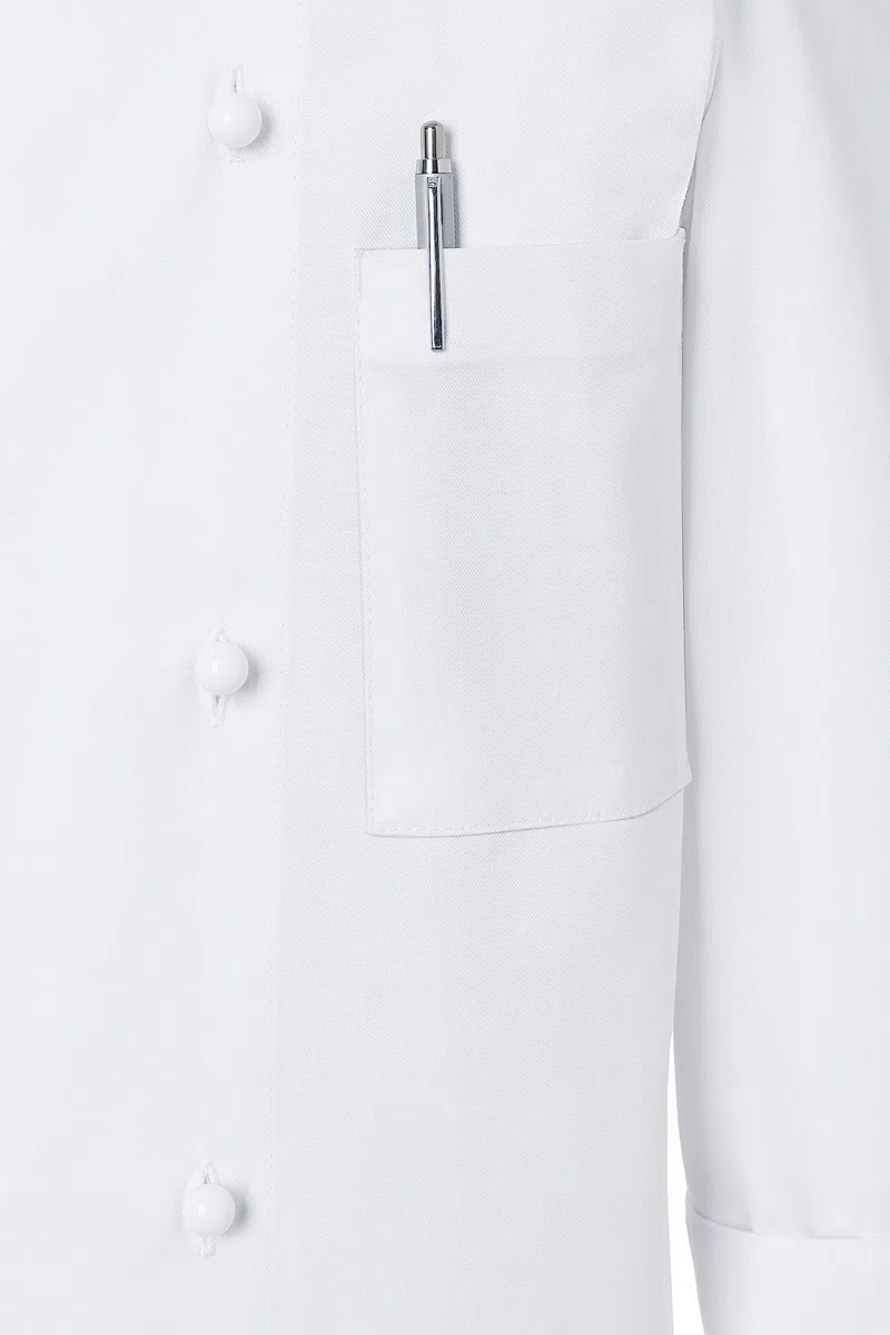 Karlowsky JM 8 PASSION THOMAS - Chaqueta de cocina, 100% algodón, color blanco, talla 44