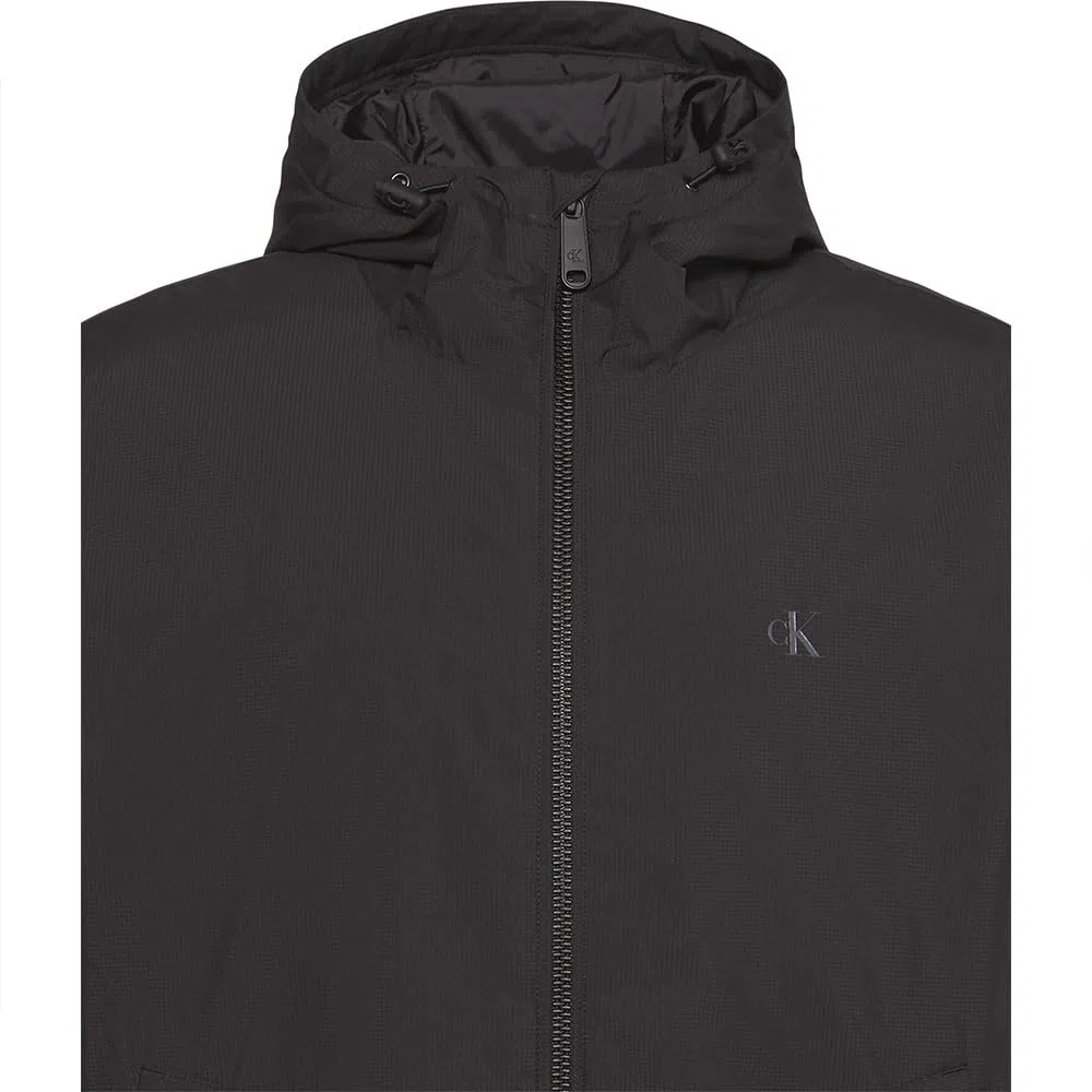 Calvin Klein Ls Hooded Ripstop Harrington Jkt Lv04re516g Chaquetas Hombre