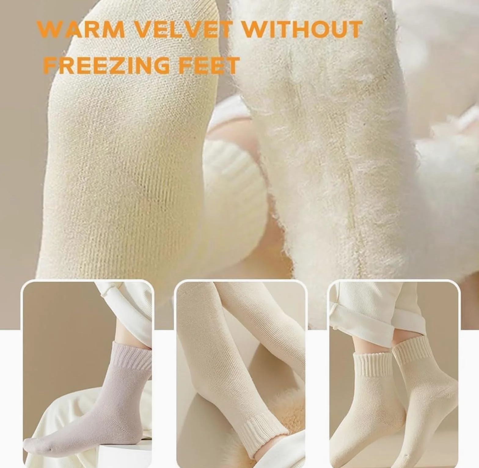 7 pares de calcetines térmicos de invierno, calcetines de lana suave súper gruesos para mujer, calcetines cálidos y transpirables para botas de tripulación para clima frío extremo, 14 pares, Talla