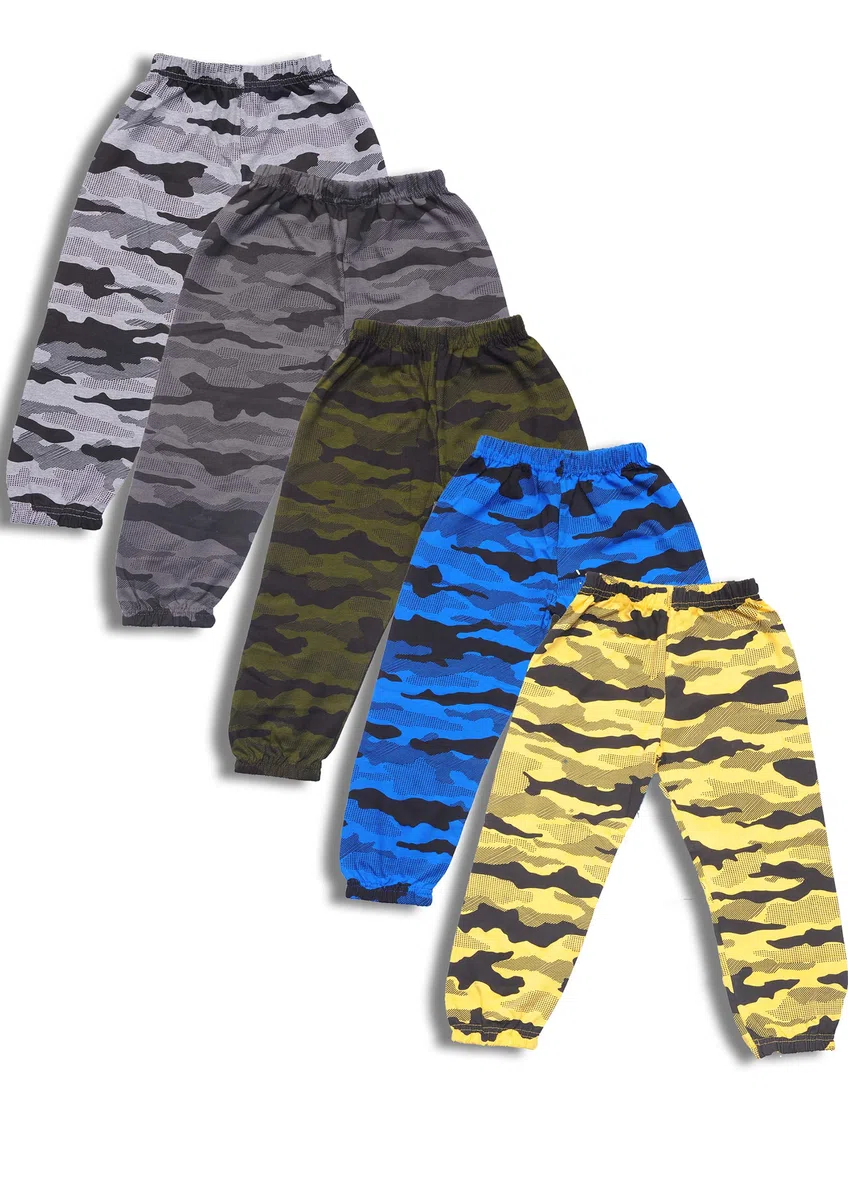 T2F Pack de 5 pantalones de chándal para niño