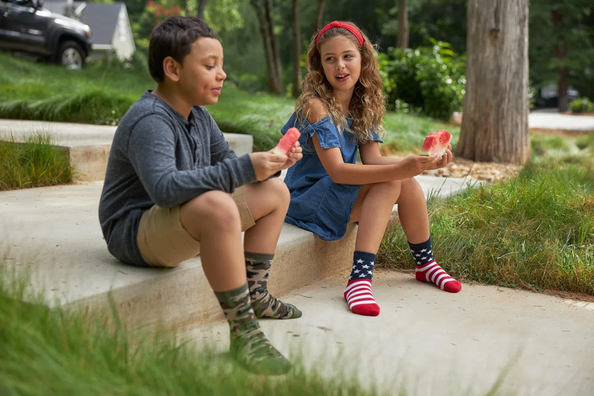 K. Bell Socks Fun Novelty Crew Calcetines informales para niño (3 unidades)