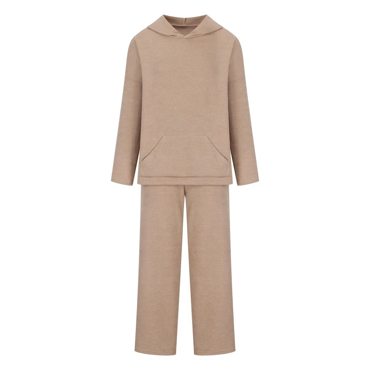 Generico Chándal de mujer deportivo Tracksuit deportivo cintura alta Sportwear Casual Manga Larga Chándal con Capucha Cómodo Fitness Completo Elegante Manga Larga Ligero 2 Piezas Suave para Yoga Otoño
