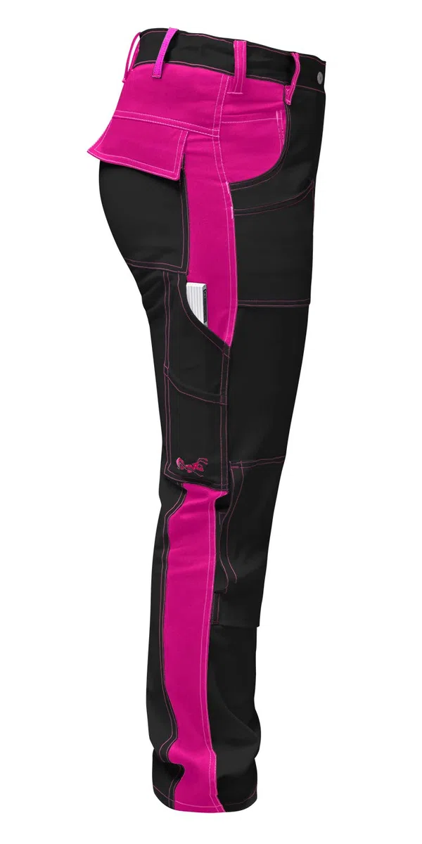 strongAnt Pantalones de Trabajo para Mujer, Totalmente elásticos, con Bolsillos Acolchados en Las Rodillas