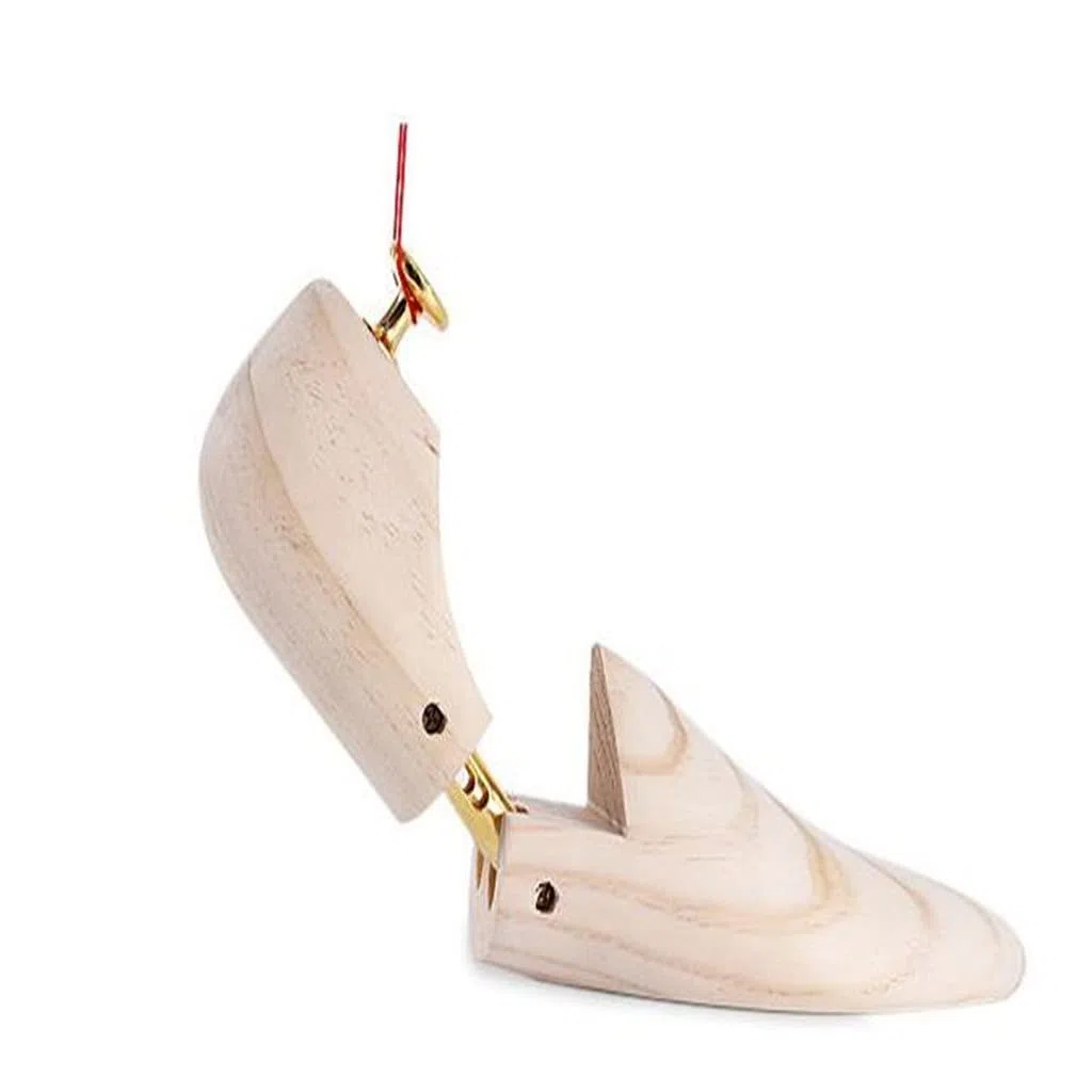 Horma Ajustable para Zapatos, Hormas de Madera Ajustables EU 39-46 Natural 2 Piezas(EU 41 42)