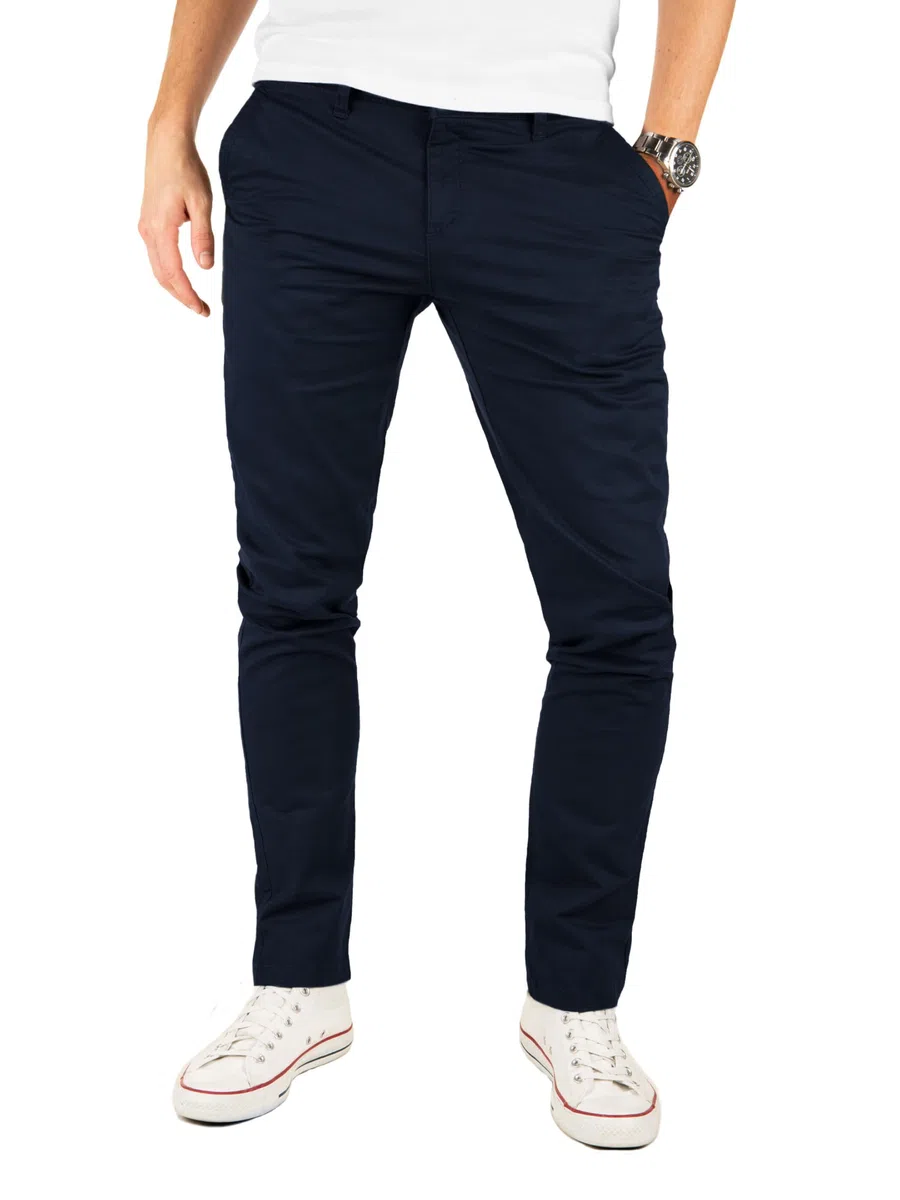 Yazubi - Pantalón Chino para Hombre - Modelo Kyle Slim Fit - Pantalón Chino con Elastano