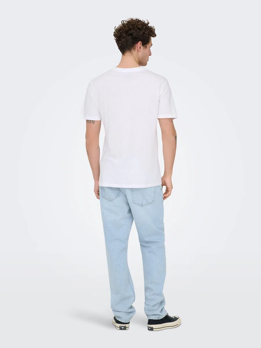 Only & Sons Loose fit Jeans ONSEDGE Mid Rise Straight Fit Jeans